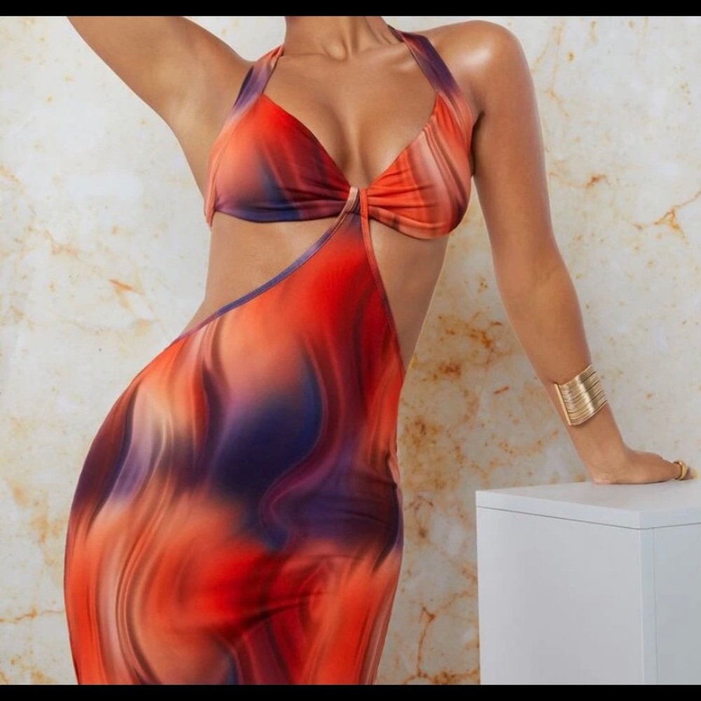 Tie Dye Maxi Dress